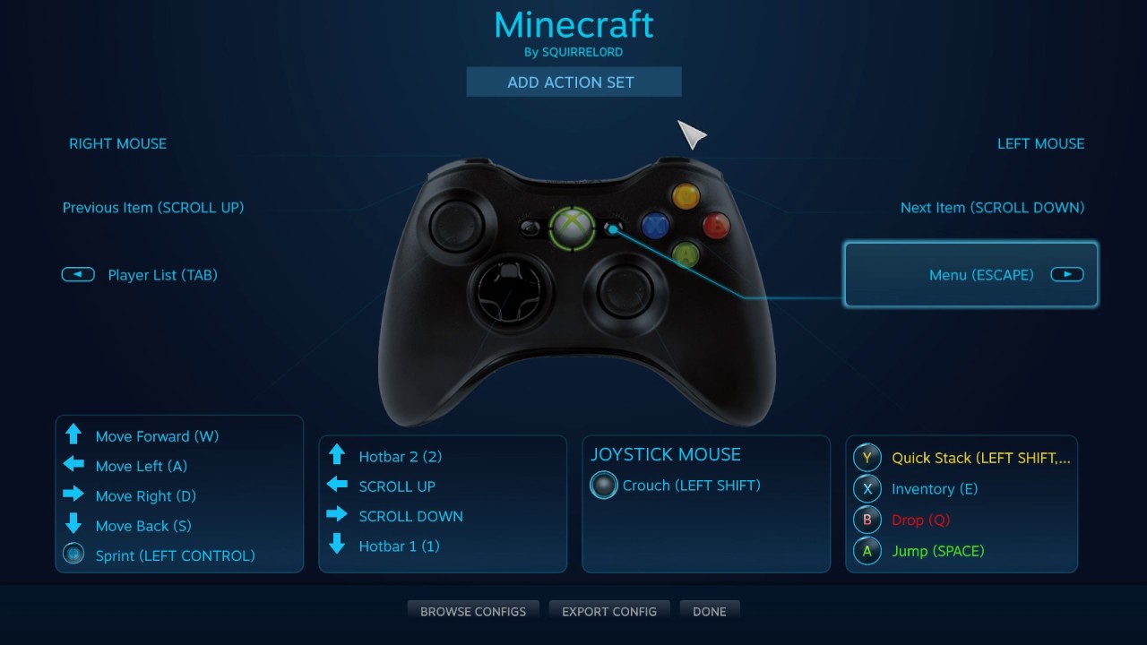 minecraft mod for controller support mac